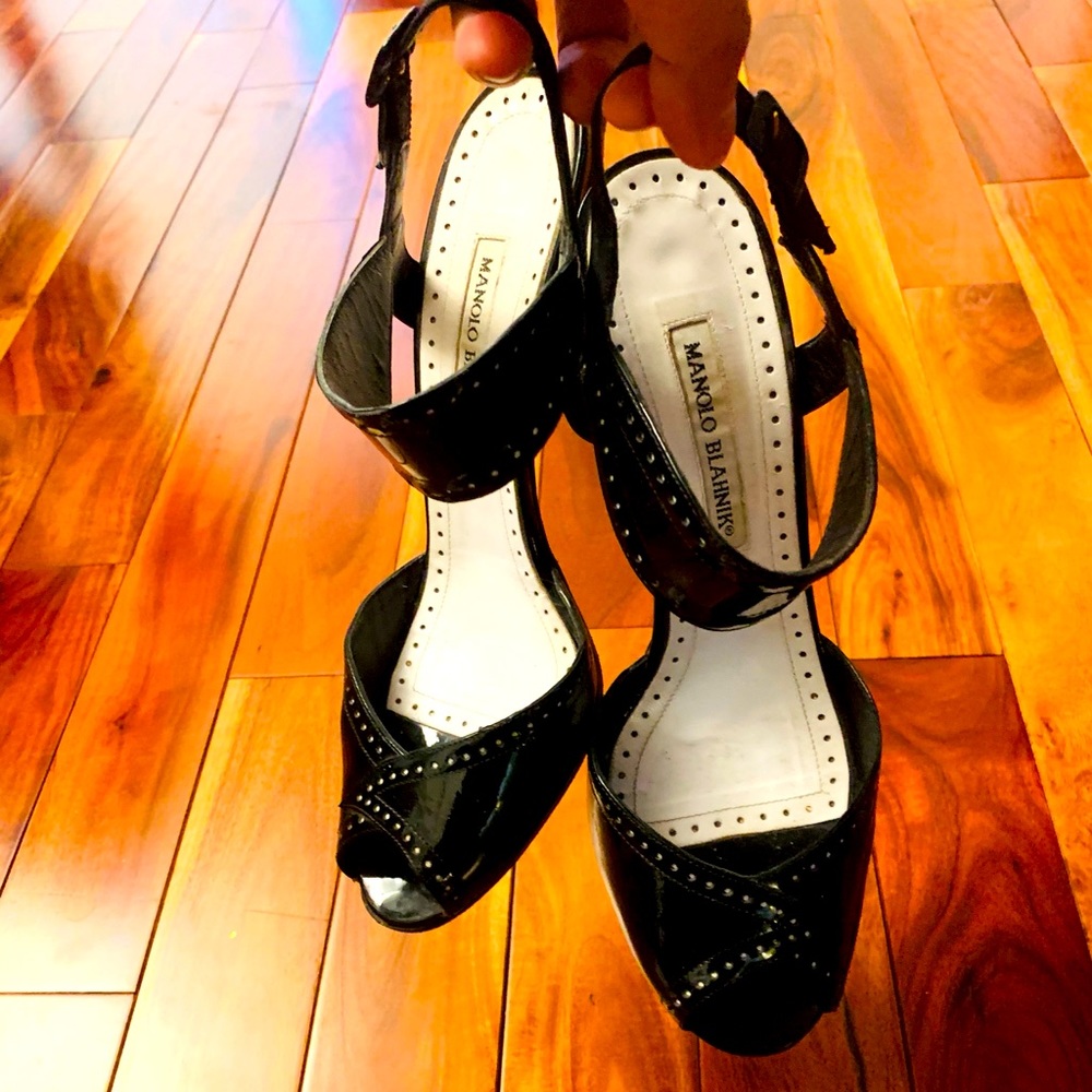 Manolo Blahnik heels size 39.5